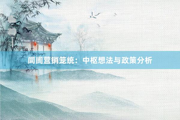 阛阓营销笼统：中枢想法与政策分析